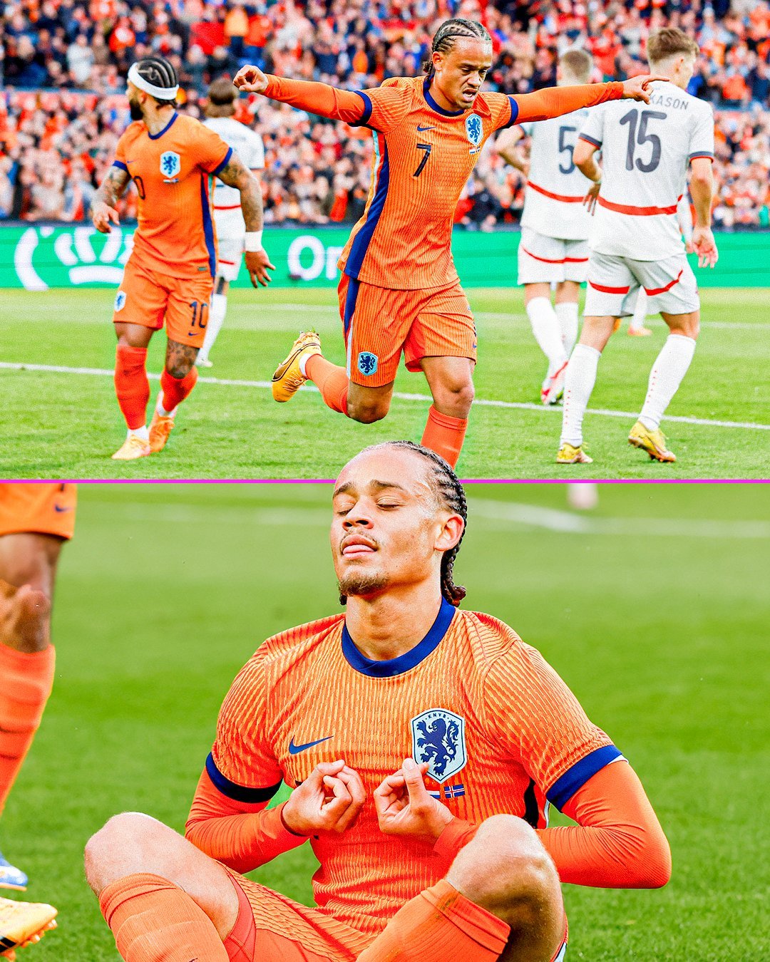 关于荷兰碾压葡萄牙，哈兰德高光表现的信息